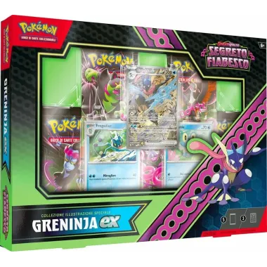 Pokémon Scarlatto e Violetto: "segreto Fiabesco" Collezione Illustrazione Speciale Greninja-EX (Ed. Ita)