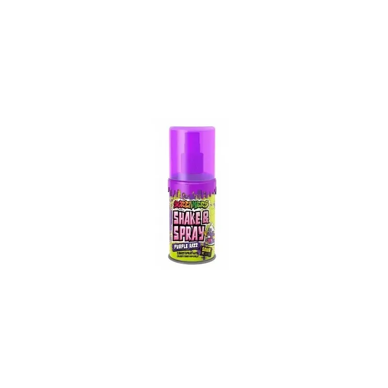 Screamers Shake & Spray Purple Razz Sour (60ml)