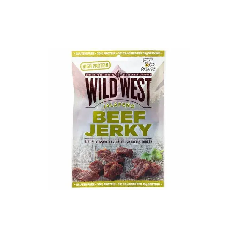 Wild West Jalapeno Beef Jerky (60gr)