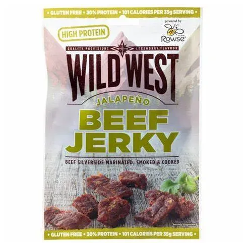 Wild West Jalapeno Beef Jerky (60gr)