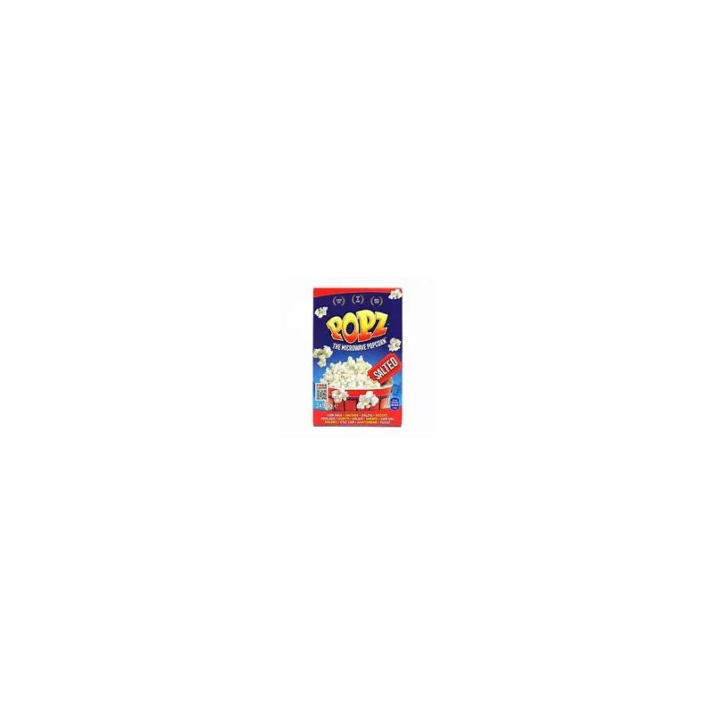 POPZ Microwave Salted Popcorn (3x90gr)