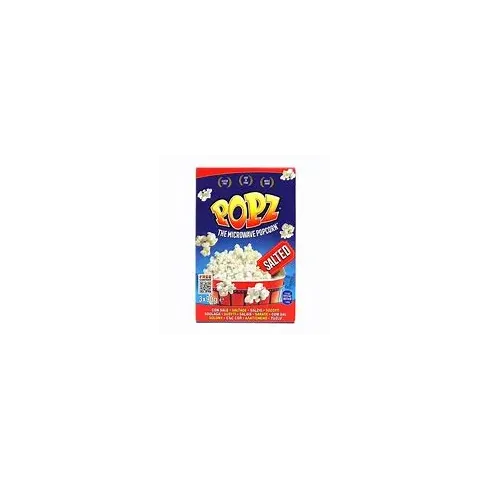 POPZ Microwave Salted Popcorn (3x90gr)