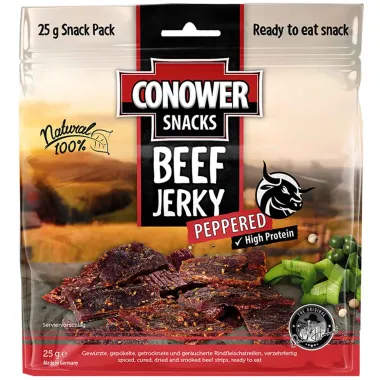 Conower peppered Beef Jerky (25gr)