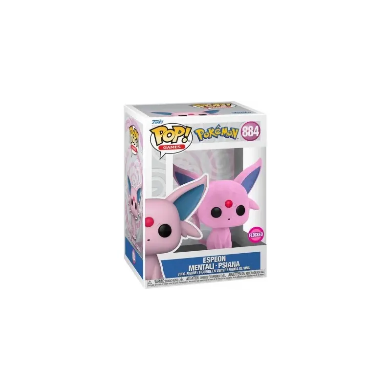 Funko Pop! Pokémon: Espeon (884)(Flocked)