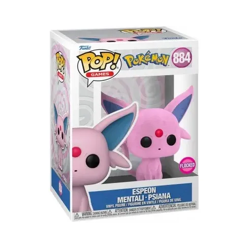 Funko Pop! Pokémon: Espeon (884)(Flocked)