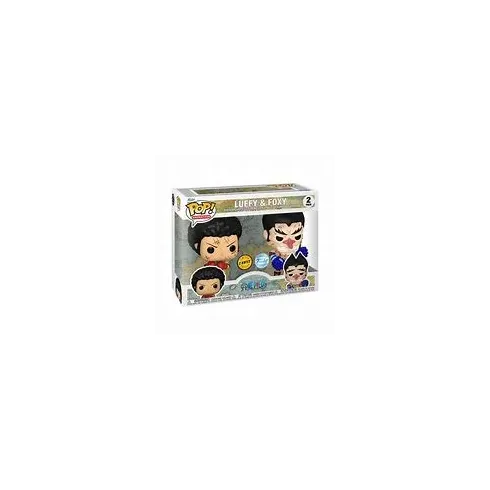 Funko Pop! One Piece: Luffy & Foxy (2 Pack)(Special Edition/Limited Chase Edition)