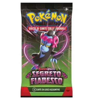 Pokémon Scarlatto e Violetto: "Segreto Fiabesco" Box 6 buste (Ed. Ita)