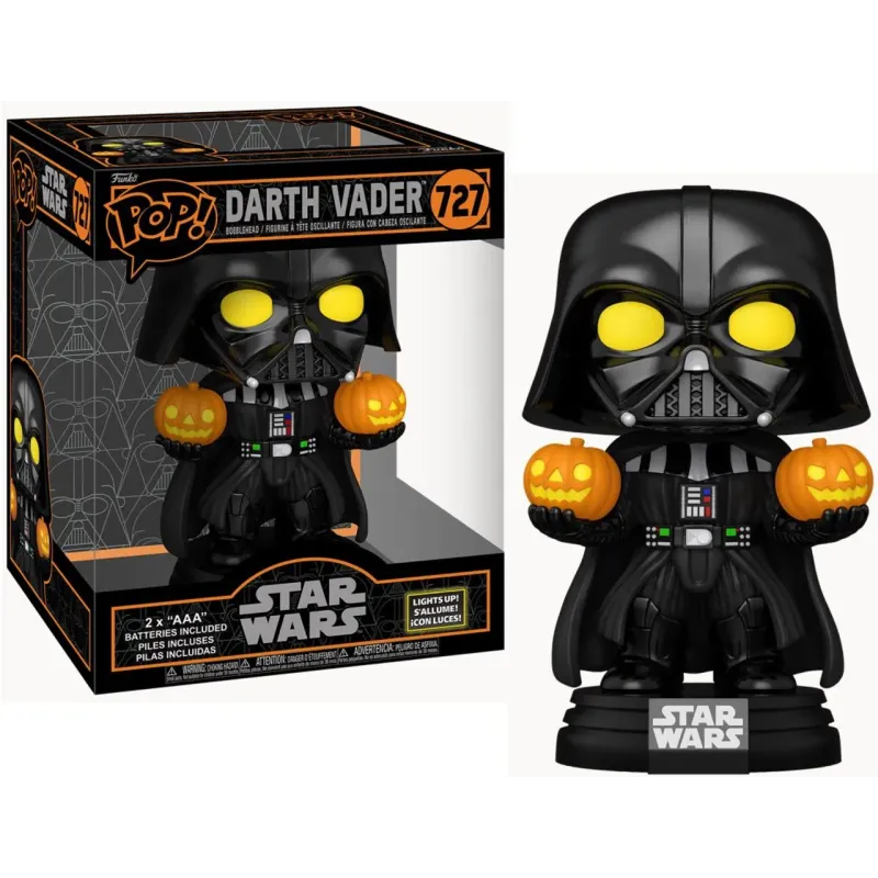 Funko Pop! Star Wars: Halloween Darth Vader (Light Up)(727)