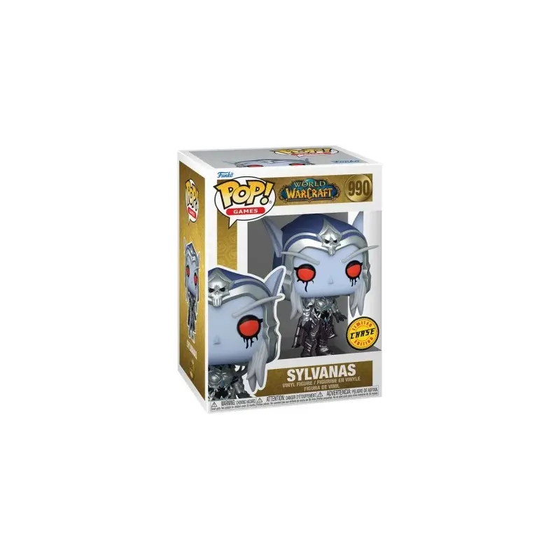 Funko Pop! World of Warcraft: Sylvanas (990)(Limited Chase Edition) Box Lievemente Rovinato