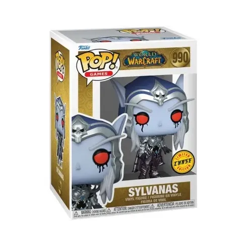 Funko Pop! World of Warcraft: Sylvanas (990)(Limited Chase Edition) Box Lievemente Rovinato