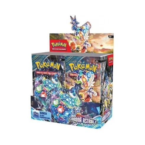 Pokémon Scarlatto e Violetto: "Corona Astrale" Box 36 Buste (Ed. Ita)