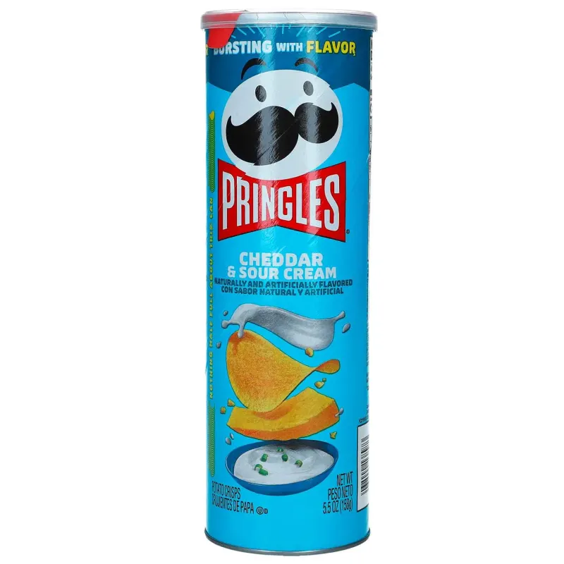 Pringles Cheddar & Sour Cream (158gr)