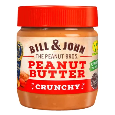 Bill & John Crunchy Peanut Butter (350gr)