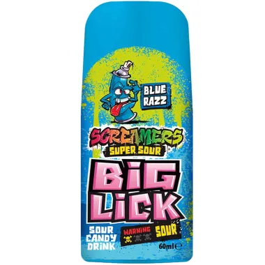 Screamers Big Lick Blue Razz Sour (60ml)