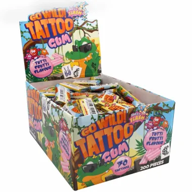 Sweet Flash Go Wild! Tattoo Gum (2.5gr)