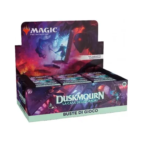 Magic the Gathering: "Duskmourn: La Casa degli Orrori" Box Buste di Gioco (Ed. Ita/36 buste)