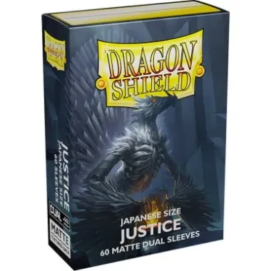 Dragon Shield Justice Matte Dual Sleeves Japanese Size (60pz)