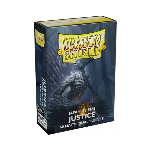 Dragon Shield Justice Matte Dual Sleeves Japanese Size (60pz)