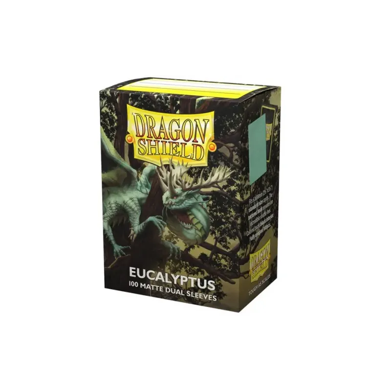 Dragon Shield: Eucalyptus Matte Dual Sleeves (100 Pz/ Standard Size)