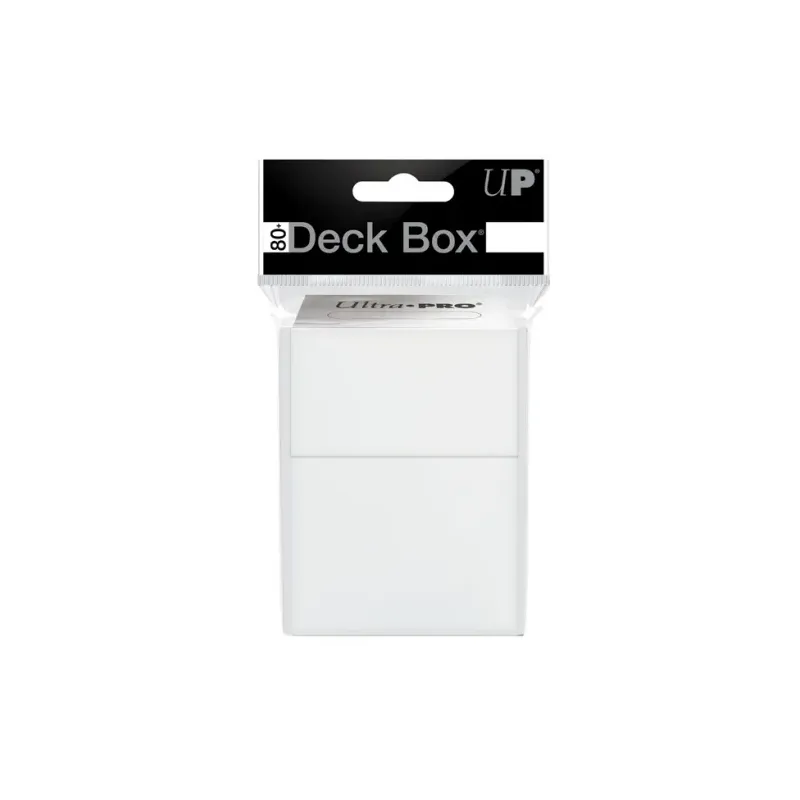 Ultra Pro Deck Box Solid White