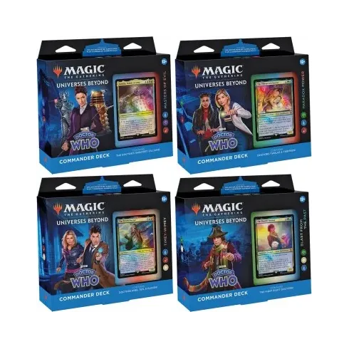 Magic the Gathering: "Universes Beyond: Doctor Who" Mazzi Commander (Ed. Ing)