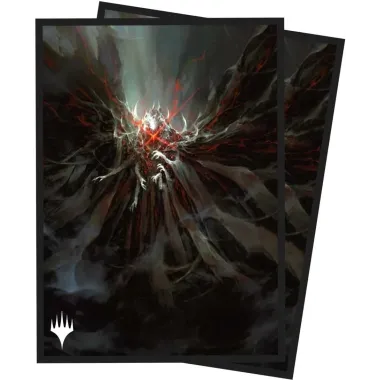 Ultra Pro Magic the Gathering: 100 Matte Deck Protector Sleeves Duskmourn (Valgavoth)