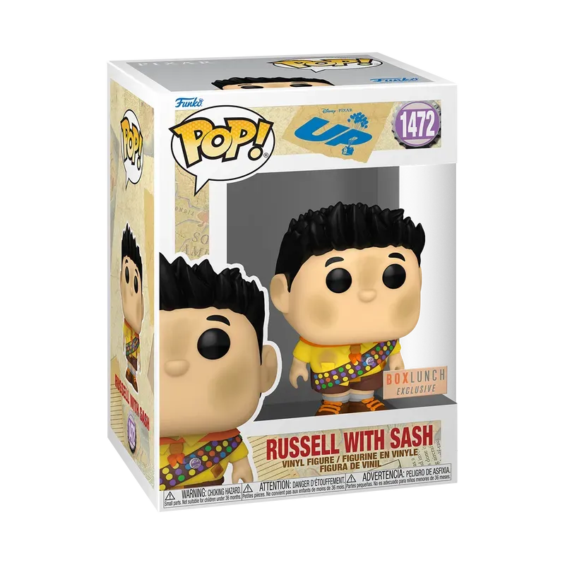 Funko Pop! Disney UP: Russell with Sash (1472)(BoxLunch Exclusive)