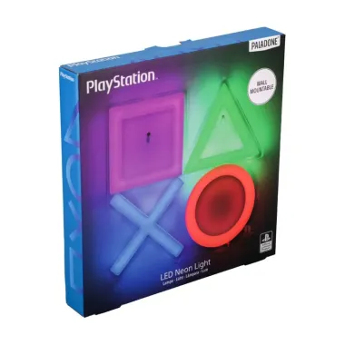 Paladone PlayStation Led Neon Light (Lampada da Muro)