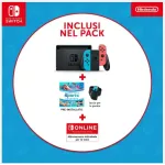 Nintendo Switch + Nintendo Switch Sports Pre Installed + Abbonamento Nintendo 12 Mesi