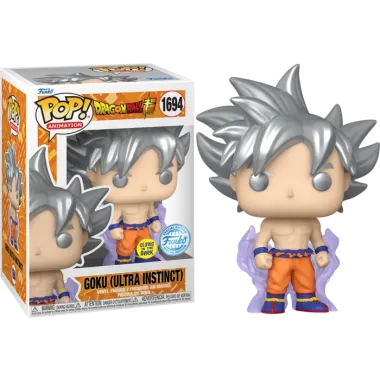 Funko Pop! DragonBall Super: Goku (Ultra Instinct)(1694)(Special Edition/Glows in the Dark)