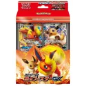 Pokémon Sun & Moon: Starter Set Flame Flareon GX Eevee GX Sealed (Ed. Jap)