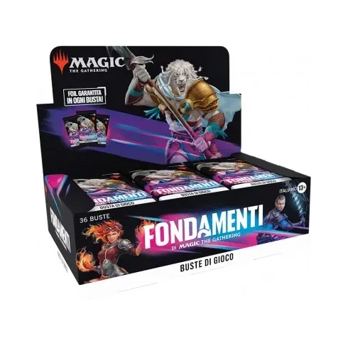 Magic the Gathering: Fondamenti Box Buste di Gioco (ed. Ita/36 Buste)