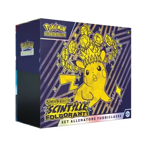 Pokémon Scarlatto e Violetto: "Scintille Folgoranti" Set Allenatore Fuoriclasse (Ed. Ita)