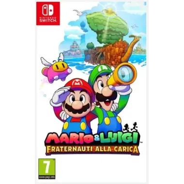 Mario e Luigi Fraternauti alla Carica per Nintendo Switch