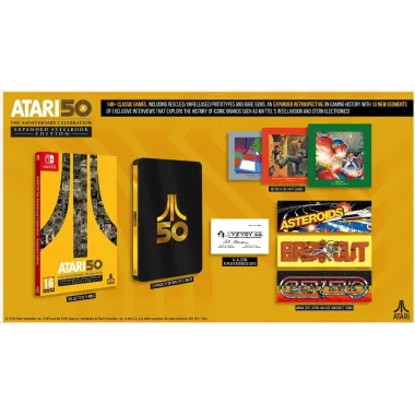 Atari 50 The Anniversary Celebration Expanded Steelbook Edition per Nintendo Switch