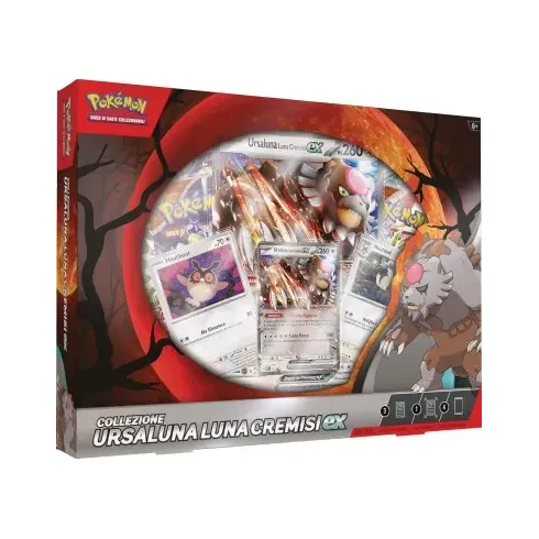 Pokémon Scarlatto e Violetto: Collezione Ursaluna Luna Cremisi EX (Ed. Ita)