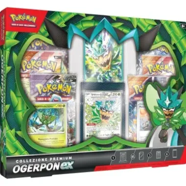 Pokémon Scarlatto e Violetto: Collezione Premium Ogerpon EX (Ed. Ita)