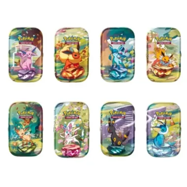 PREORDER Pokémon Scarlatto e Violetto: Evoluzioni Prismatiche Mini Tin Case Sealed (Ed. Ita/ 8 Mini Tin)