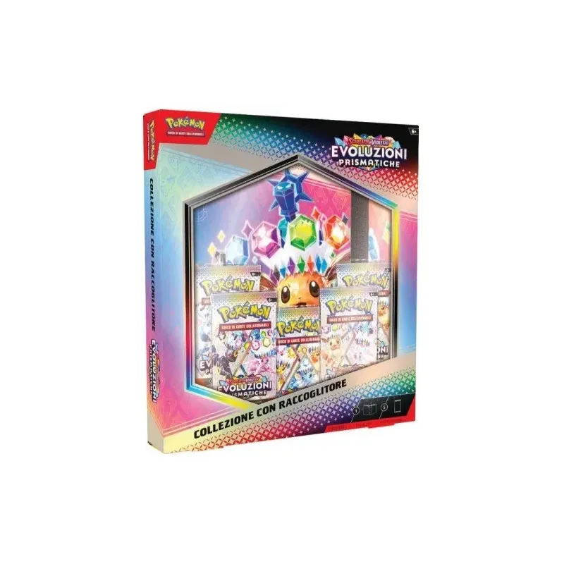 PREORDER Pokémon Scarlatto e Violetto: Evoluzioni Prismatiche Collezione con Raccoglitore (Ed. Ita)