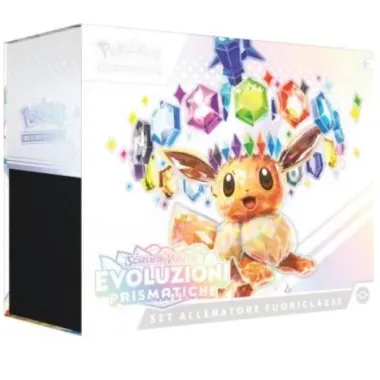 PREORDER Pokémon Scarlatto e Violetto: Evoluzioni Prismatiche Set Allenatore Fuoriclasse (Ed. Ita)