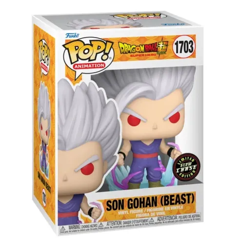 Funko Pop! DragonBall Super SuperHero: Son Gohan (Beast)(1703/Limited Glow Chase Edition)