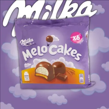 Milka Melo Cakes (6x100gr)