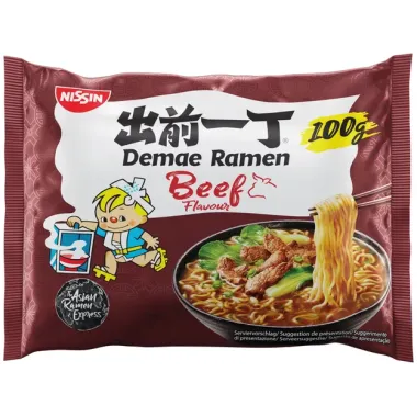 Nissin Demae Ramen Beef Flavour (100gr)