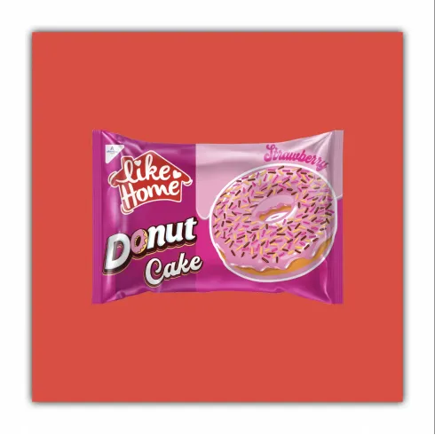 Like Home Strawberry Donut Cake (40gr)