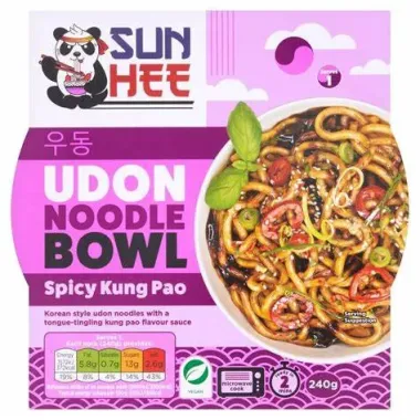 SUN HEE UDON NOODLE SPICY KUNG 240G