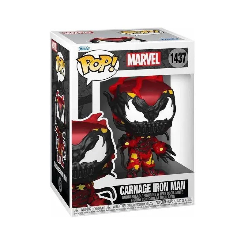 Funko Pop! Marvel: Carnage Iron-Man (1437)