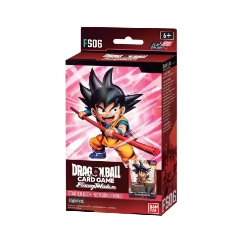 DragonBall Super Card Game Fusion World: Starter Deck Son Goku Mini (Ed. Ing/FS06)