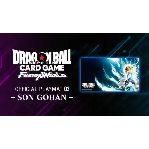 DragonBall SUper Card Game Fusion World: Official Playmat 02 (Son Gohan)