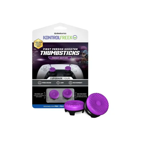 Kontrolfreek First Person Shooter Thumbsticks Frenzy Edition per PS4/PS5