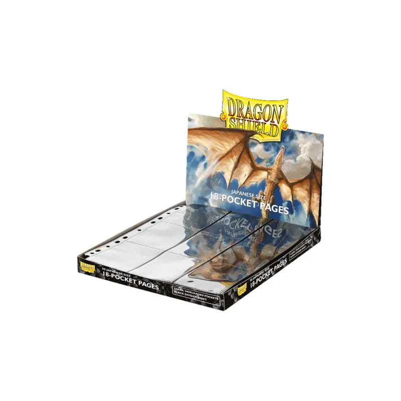 Dragon Shield Japanese Size 18-Pocket Pages (50Pz Pack)